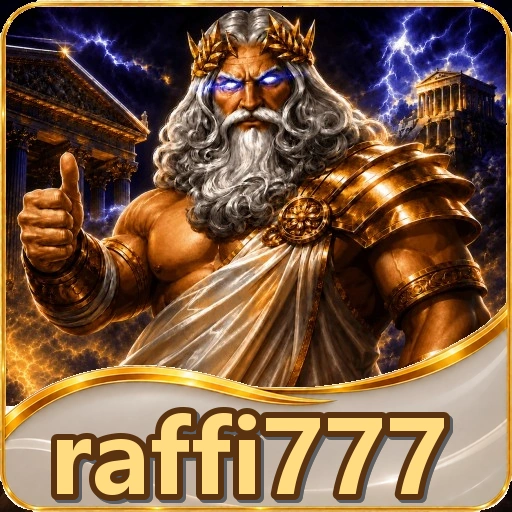 Kartu katalog raffi777 menampilkan penjelasan singkat, versi/ukuran acuan paket inti, dan skor